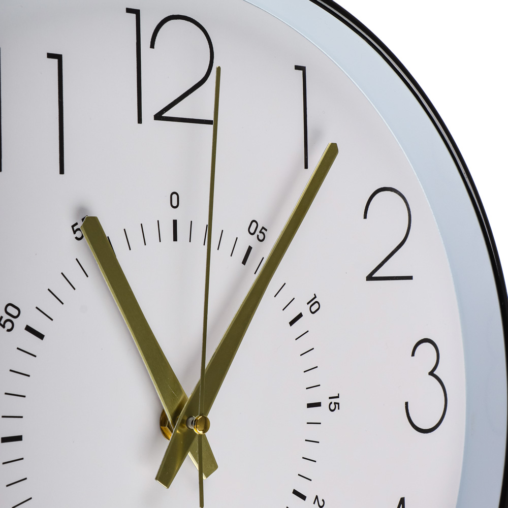 LADECOR CHRONO Часы настенные, пластик, стекло, 30см, ЧН-27, арт.№ 581-136