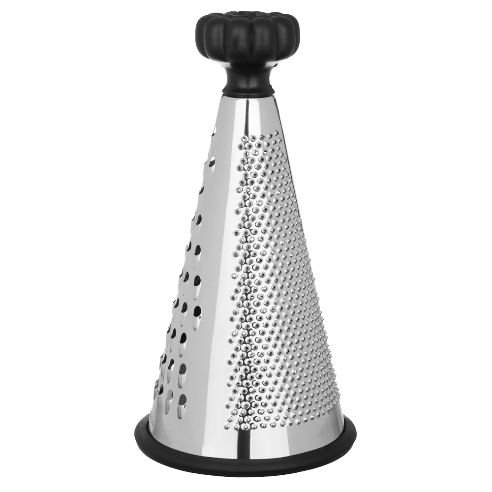 Терка 3-х сторонняя тм VETTA 25см, нерж.сталь, пластик. ручка, арт.№ 885-144