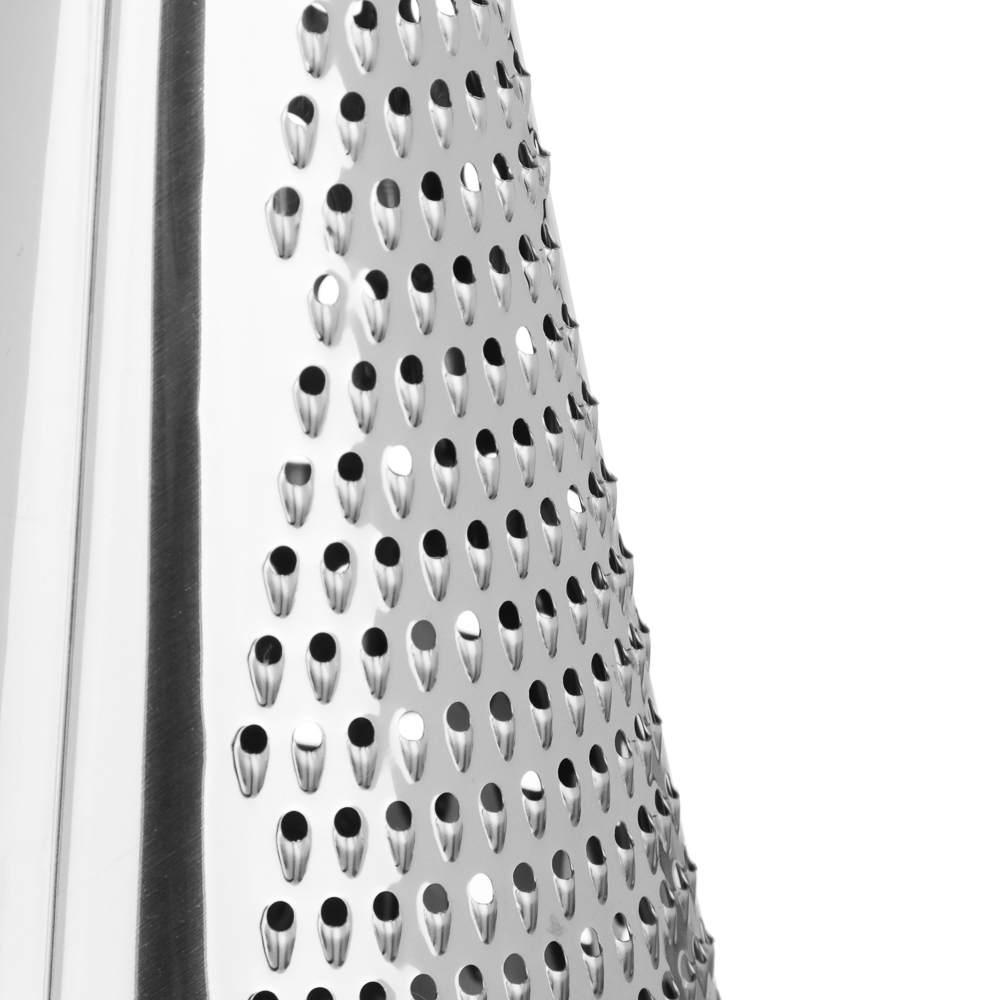 Терка 3-х сторонняя тм VETTA 25см, нерж.сталь, пластик. ручка, арт.№ 885-144