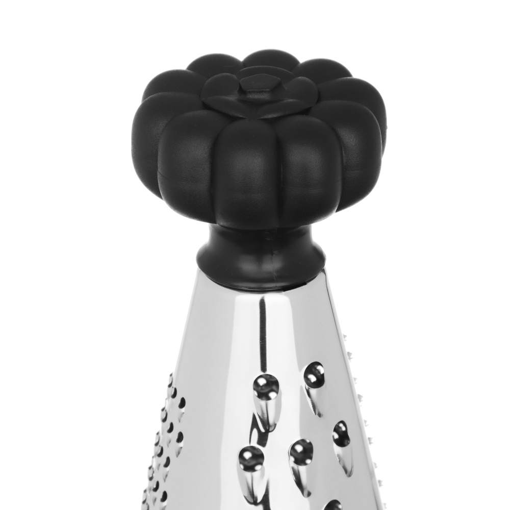 Терка 3-х сторонняя тм VETTA 25см, нерж.сталь, пластик. ручка, арт.№ 885-144