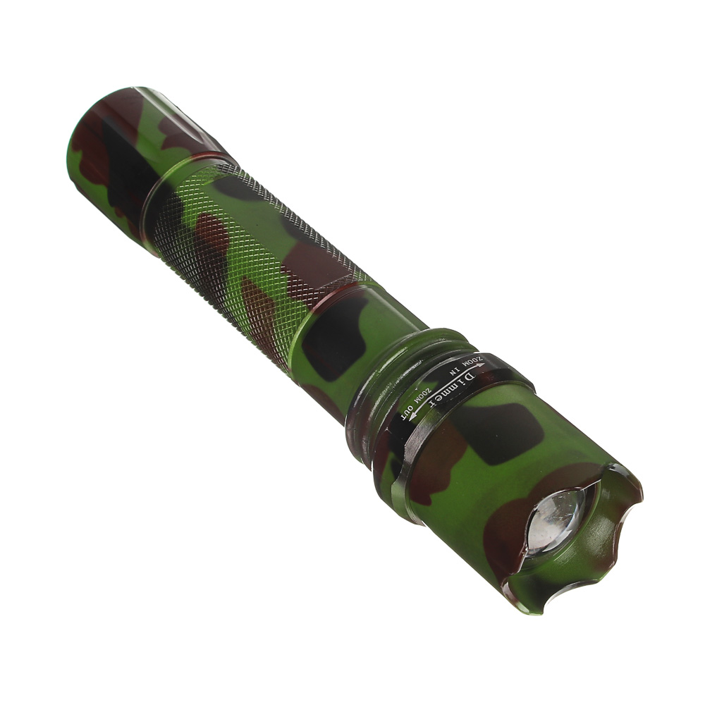 ЧИНГИСХАН Фонарь, XPE, 3Вт, 150м, 1200мАч, 3,5х3,5х15,5см, 3 режима, алюминиевый сплав, 2 цвета, арт.№ 224-018