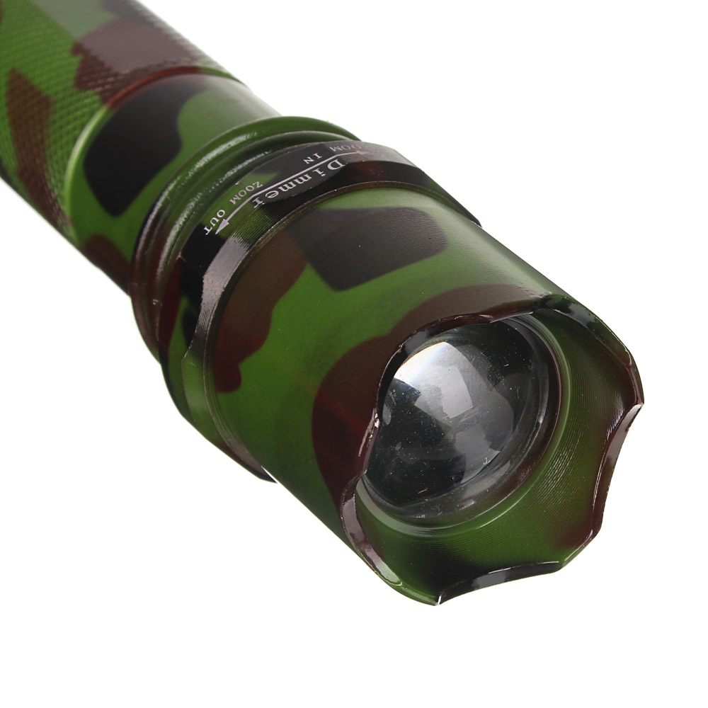 ЧИНГИСХАН Фонарь, XPE, 3Вт, 150м, 1200мАч, 3,5х3,5х15,5см, 3 режима, алюминиевый сплав, 2 цвета, арт.№ 224-018