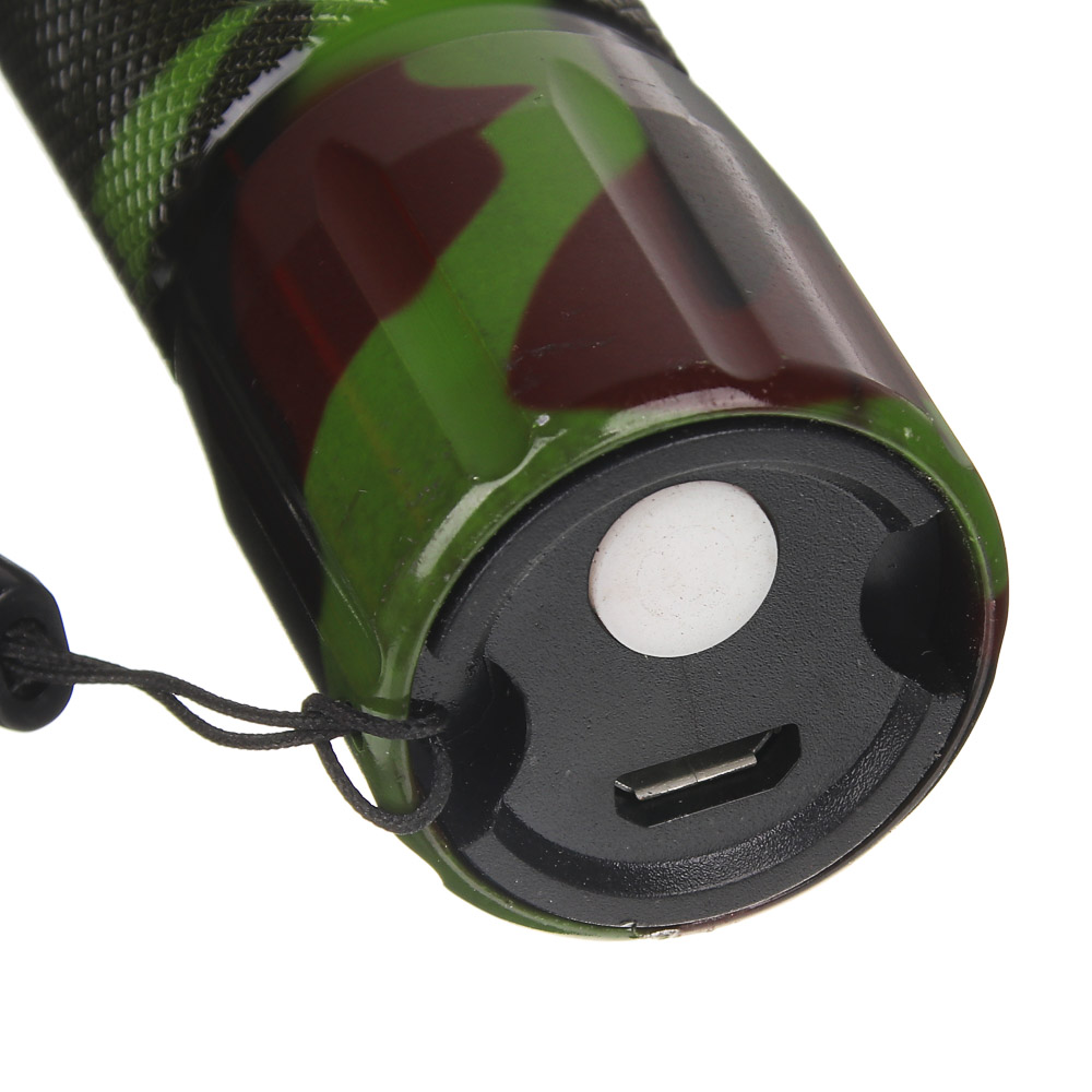 ЧИНГИСХАН Фонарь, XPE, 3Вт, 150м, 1200мАч, 3,5х3,5х15,5см, 3 режима, алюминиевый сплав, 2 цвета, арт.№ 224-018