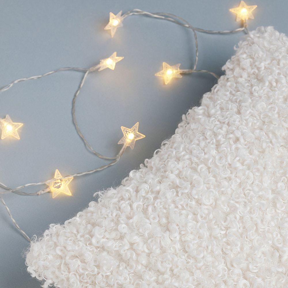 BY COLLECTION Фелиз Чехол для подушки мех, 50х50см, 100% полиэстер, молочный, арт.№ 492-231