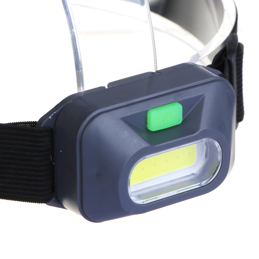 ЕРМАК Фонарь налобный, СОВ, 3 режима, 3хААА, пластик, 60х41х26 мм, арт.№ 221-033