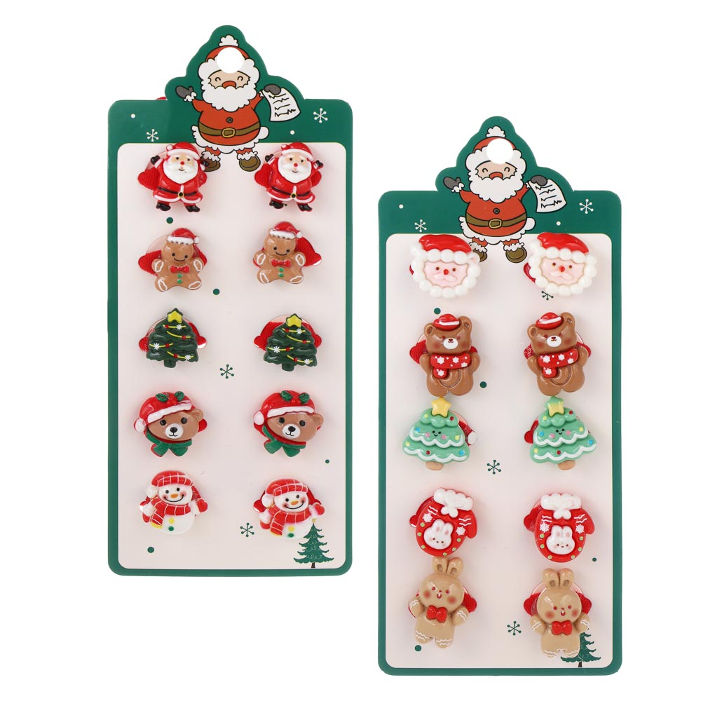 Резинки для волос 10 шт, тм ЮНИLOOK, d3см, полимер, 2 дизайна, #5, арт.№ 322-309