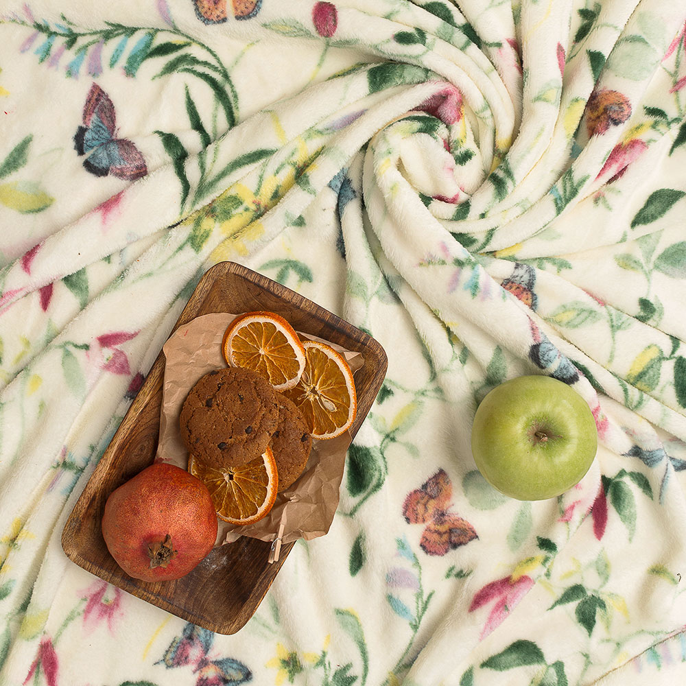 PROVANCE Плед, микрофибра, 200х220см, 230гр/м, "Гармония", 2 дизайна, арт.№ 486-071