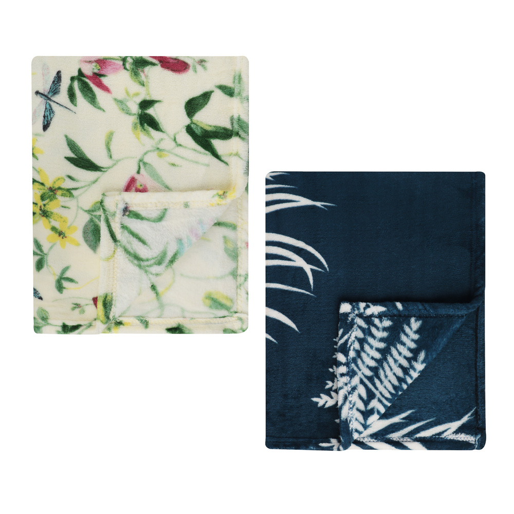 PROVANCE Плед, микрофибра, 200х220см, 230гр/м, "Гармония", 2 дизайна, арт.№ 486-071