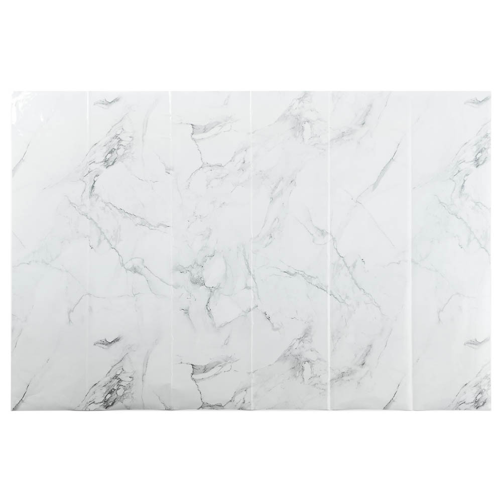 Наклейка на кафель тм VETTA Мрамор, ПВХ, 60x90см, 2 дизайна, арт.№ 416-310