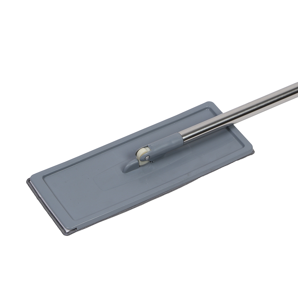 Набор для уборки с отжимом и сменной насадкой тм VETTA, доп.насадка, ведро 5л, пластик, металл, арт.№ 444-380