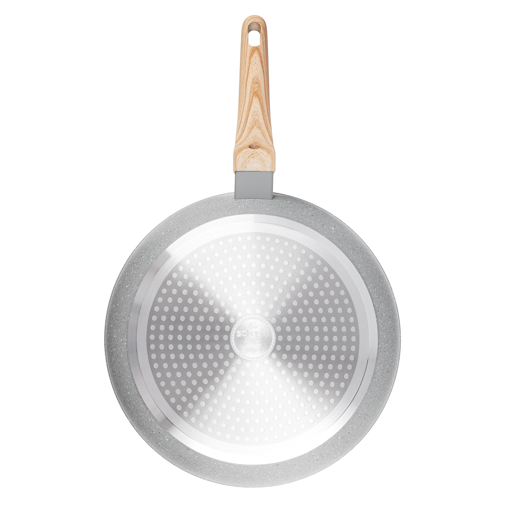 SATOSHI Берг Сковорода литая d26см, антипригарное покрытие Мрамор, индукция, арт.№ 846-737