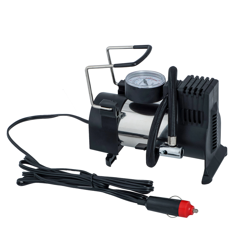 РОКОТ Компрессор автомобильный "Торнадо", 35 л/мин, 90 Вт, 12В, провод 2,7м + переходники, арт.№ 713-121