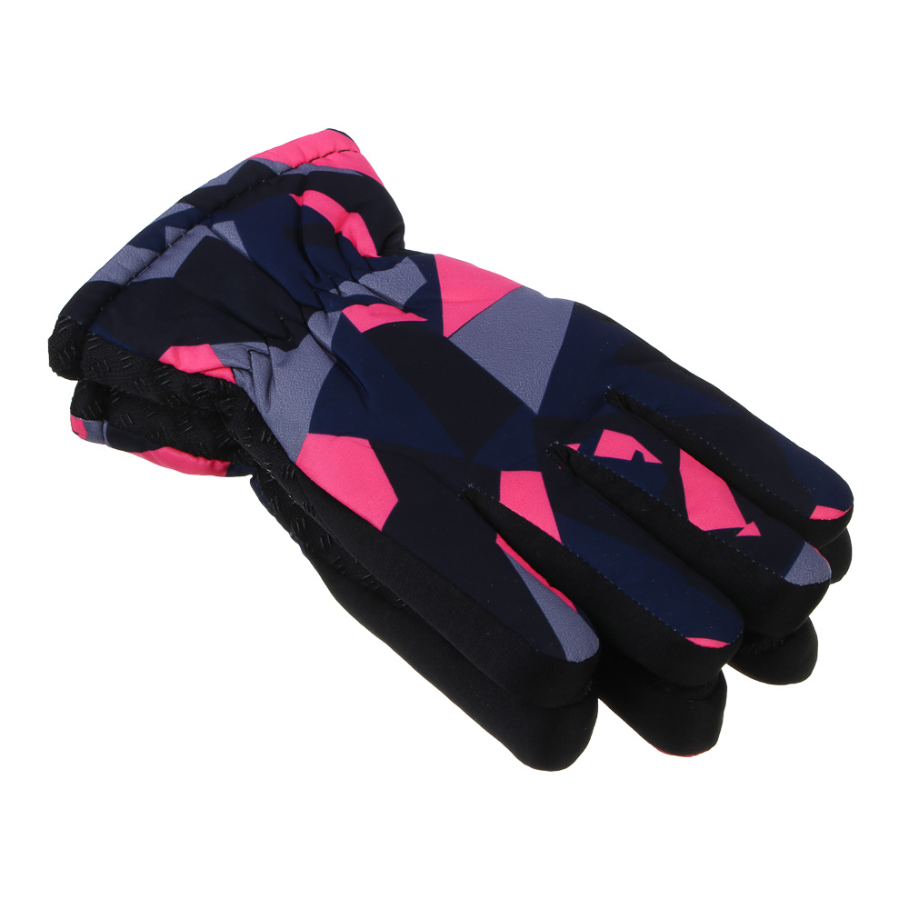 GALANTE Перчатки подростковые утепленные, р.16, 100% полиэстер, разноцветные, ОЗ25-30, арт.№ 363-446
