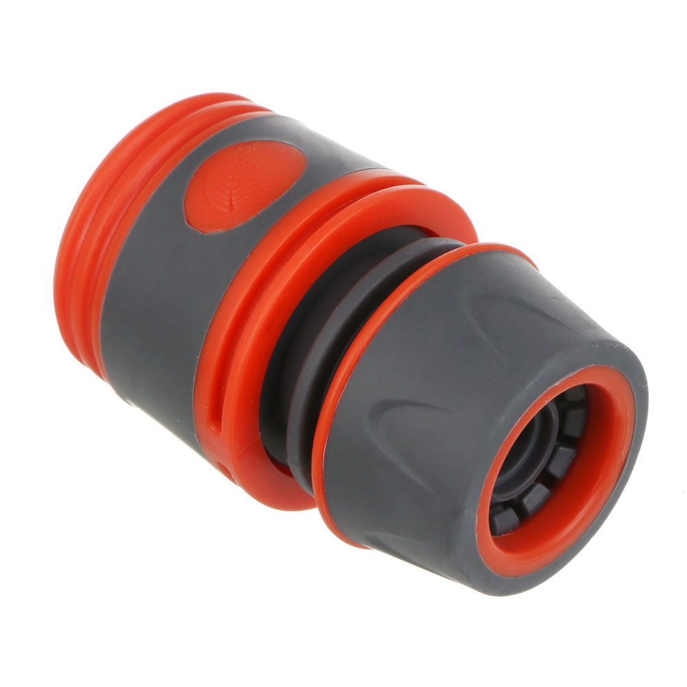 INBLOOM PROF+ Коннектор быстросъемный для шланга 1/2, обрезиненное покрытие ABS, арт.№ 169-028