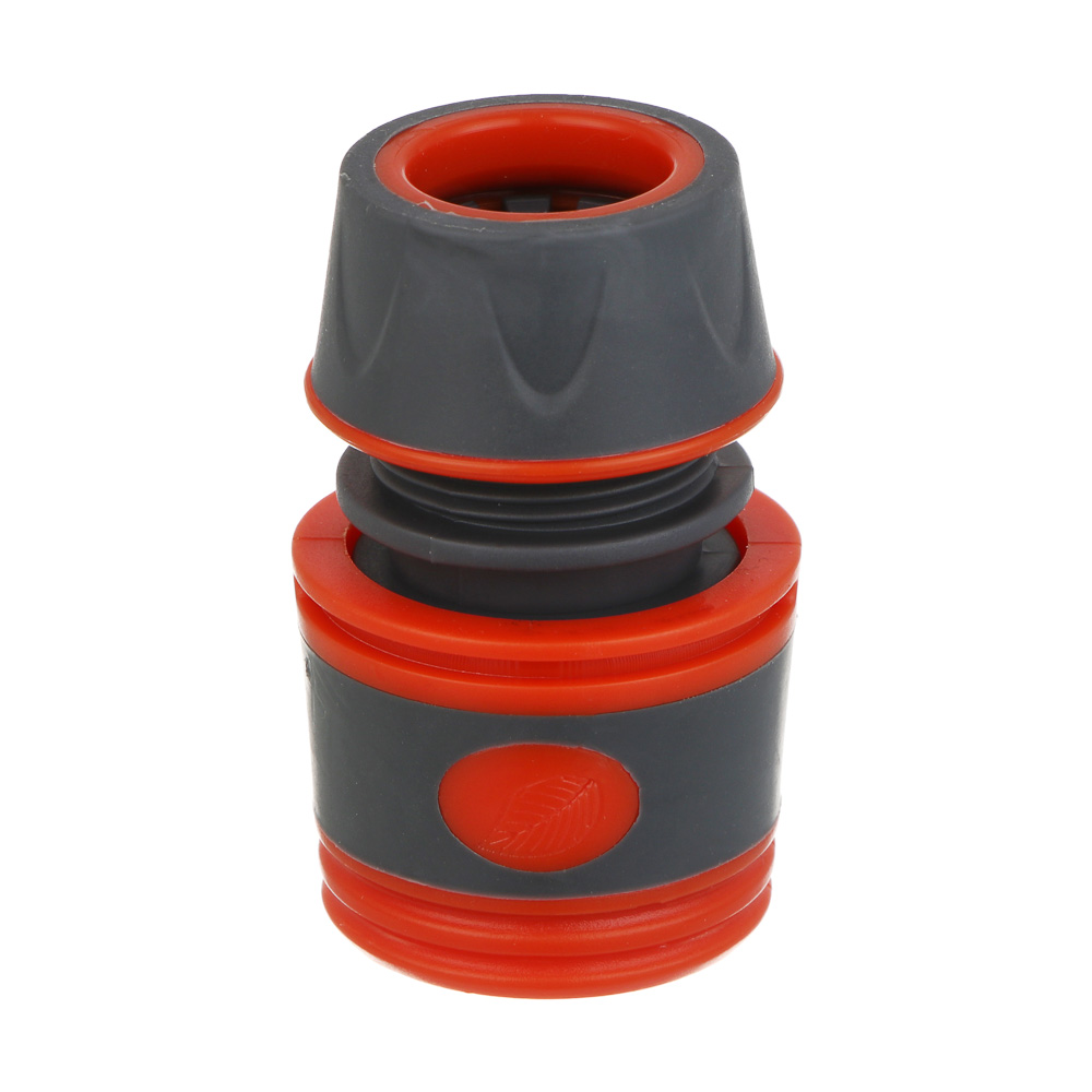 INBLOOM PROF+ Коннектор быстросъемный для шланга 1/2, обрезиненное покрытие ABS, арт.№ 169-028