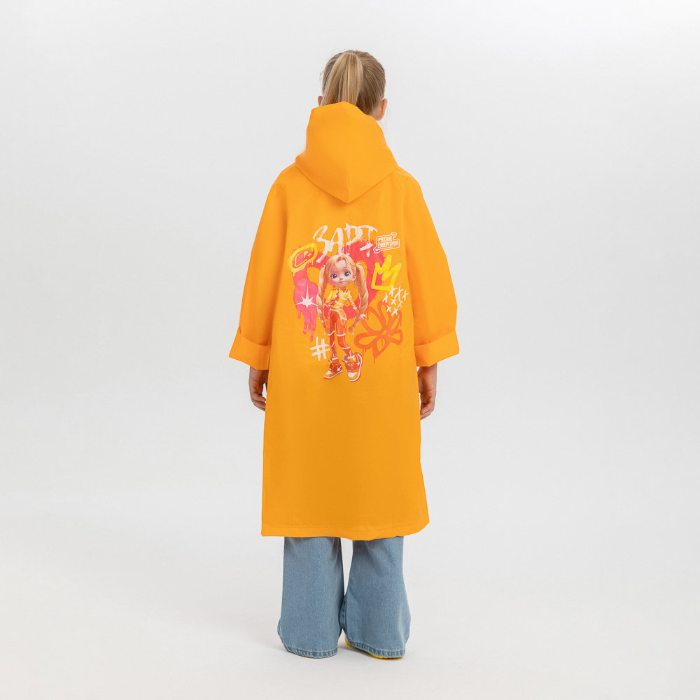 BY Русские Супергерои Дождевик детский 87x54см Заря, EVA 140мкм, 6+, арт.№ 188-018