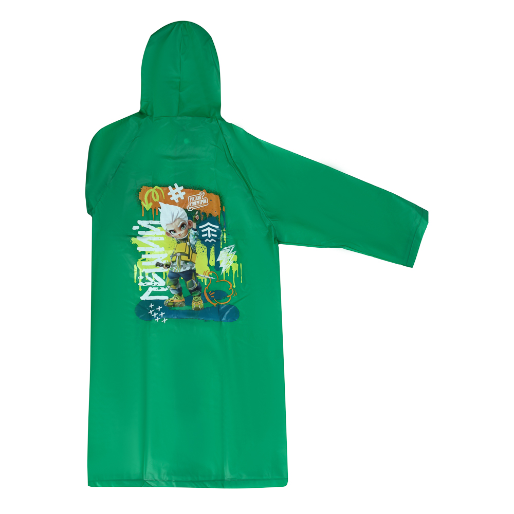BY Русские Супергерои Дождевик детский 87x54см Леший, EVA 140мкм, 6+, арт.№ 188-021