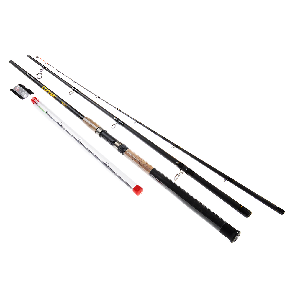 Удилище фидерное "Краун" тм AZOR FISHING, 3 сост, файбергласс, 3,9м, 50-100 гр, в компл. 3 вершинки, арт.№ 149-133
