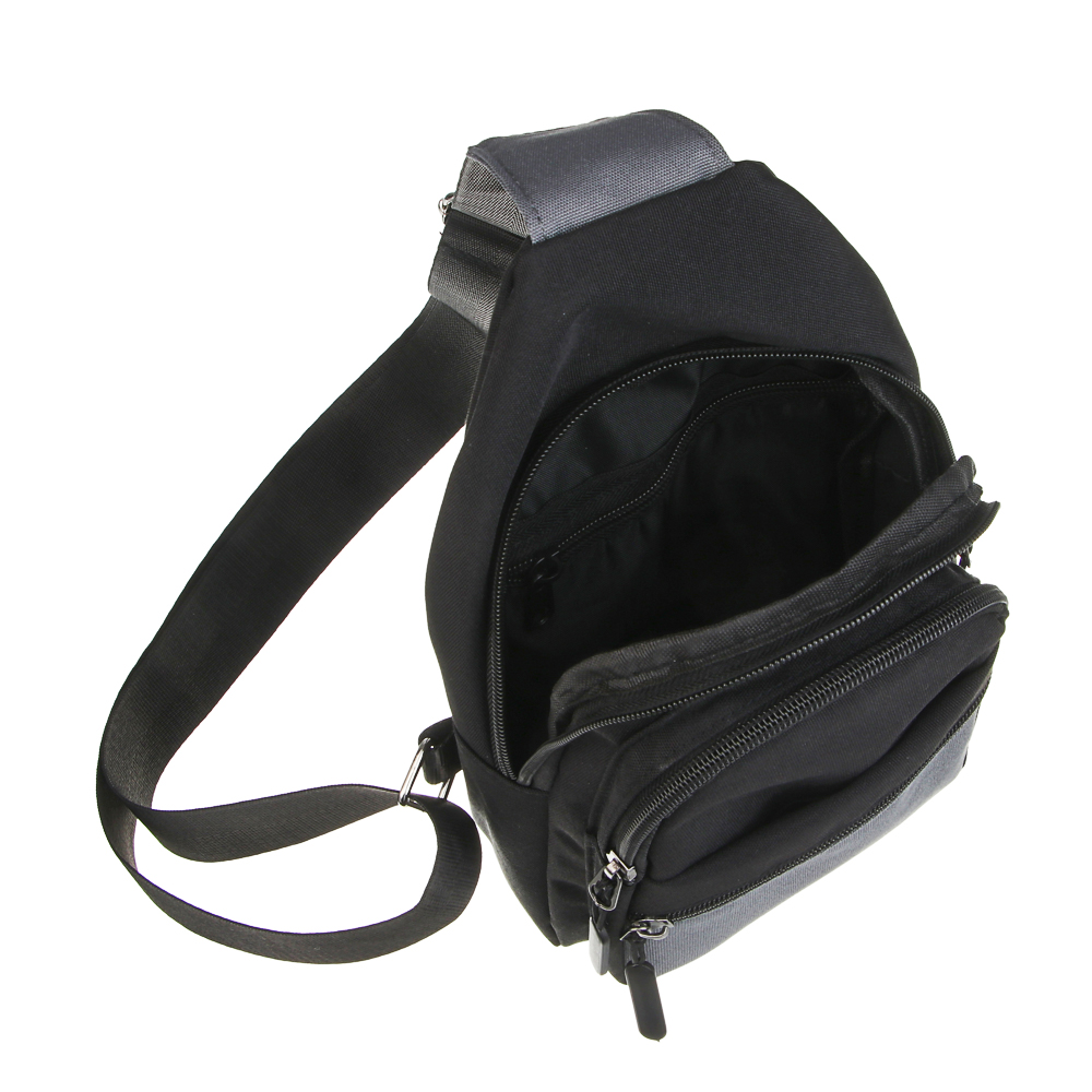 Сумка слинг тм ЮL Колорблок, полиэстер, 30х17см, 3 цвета, арт.№ 337-239