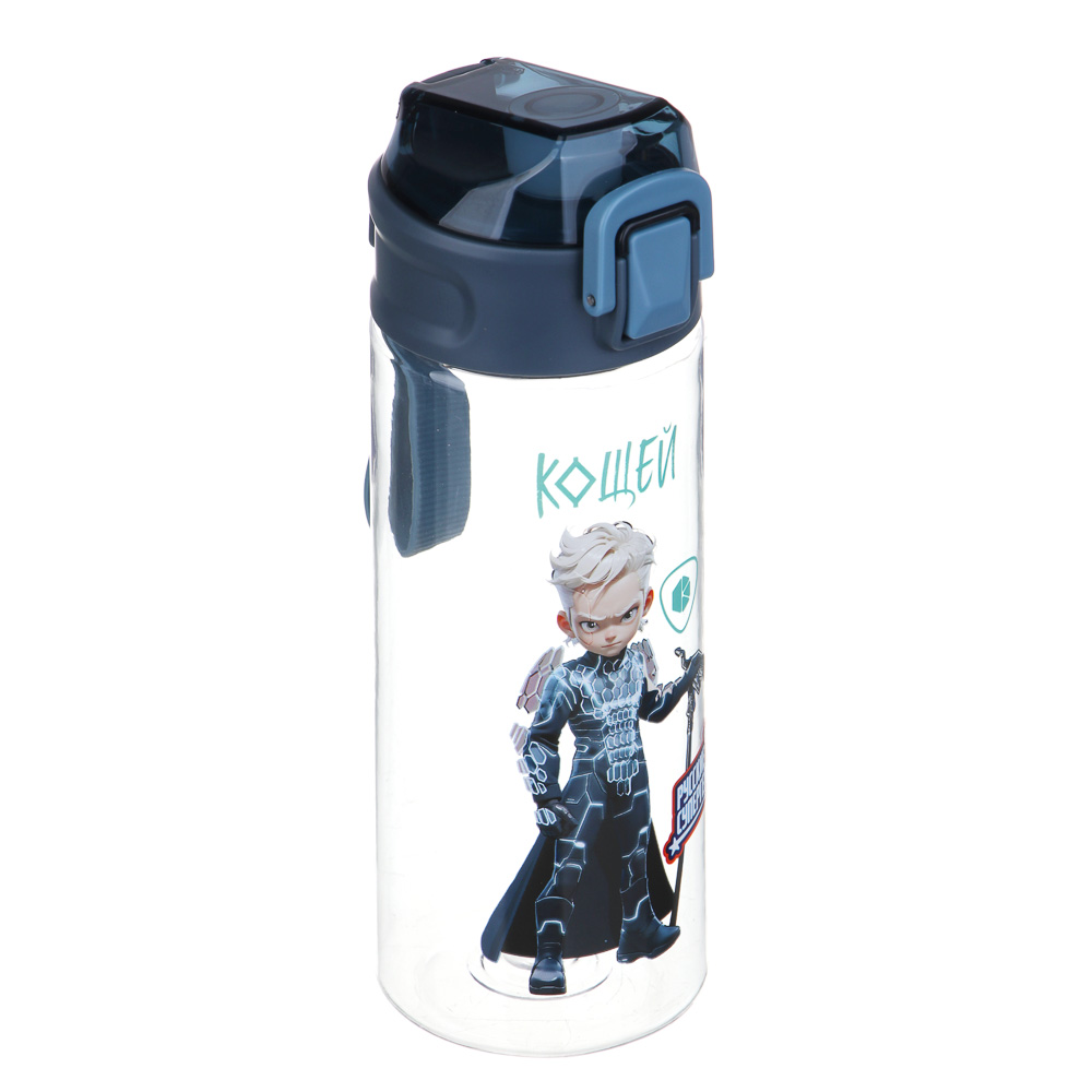 BY Русские Супергерои Бутылка спортивная, 7.3x21.3см, 600мл,"Кощей", PC, PP, арт.№ 088-011