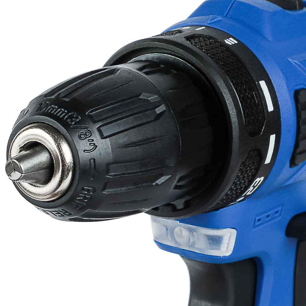 РОКОТ Дрель-шуруповерт аккумуляторный бесщеточный, 12В, 2*0 А*ч, 0-400/0-1400 об/мин, 38 Н*м, арт.№ 691-044