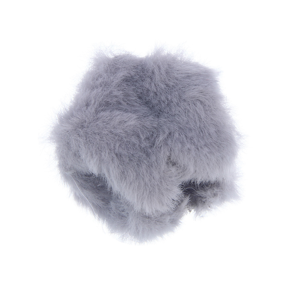 Краб для волос, тм ЮНИLOOK, 4,5см, полистирол, иск. мех, 6 цветов, #8, арт.№ 321-404