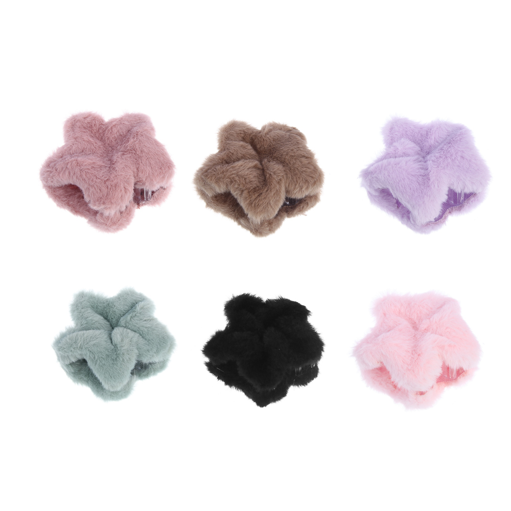 Краб для волос, тм ЮНИLOOK, 8см, полистирол, 1 дизайн, #9, арт.№ 321-405