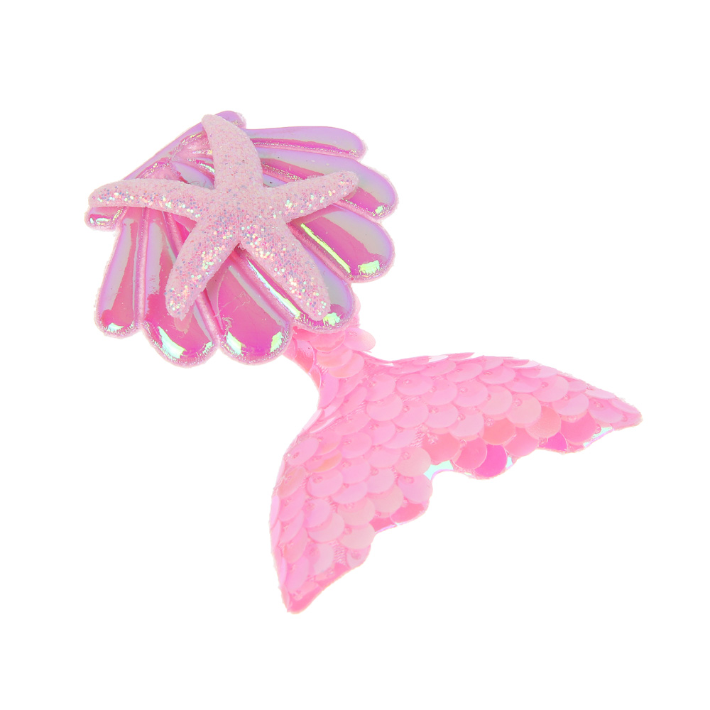 ИГРОЛЕНД Набор бижутерии в сумочке "Ракушка" 3 пред., 13х16 см, пластик, металл, текстиль, арт.№ 294-237