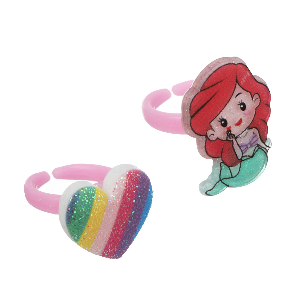 ИГРОЛЕНД Набор бижутерии в шкатулке "Карета" 4 пред., 9,5х3х12 см, пластик, металл, текстиль, арт.№ 294-238