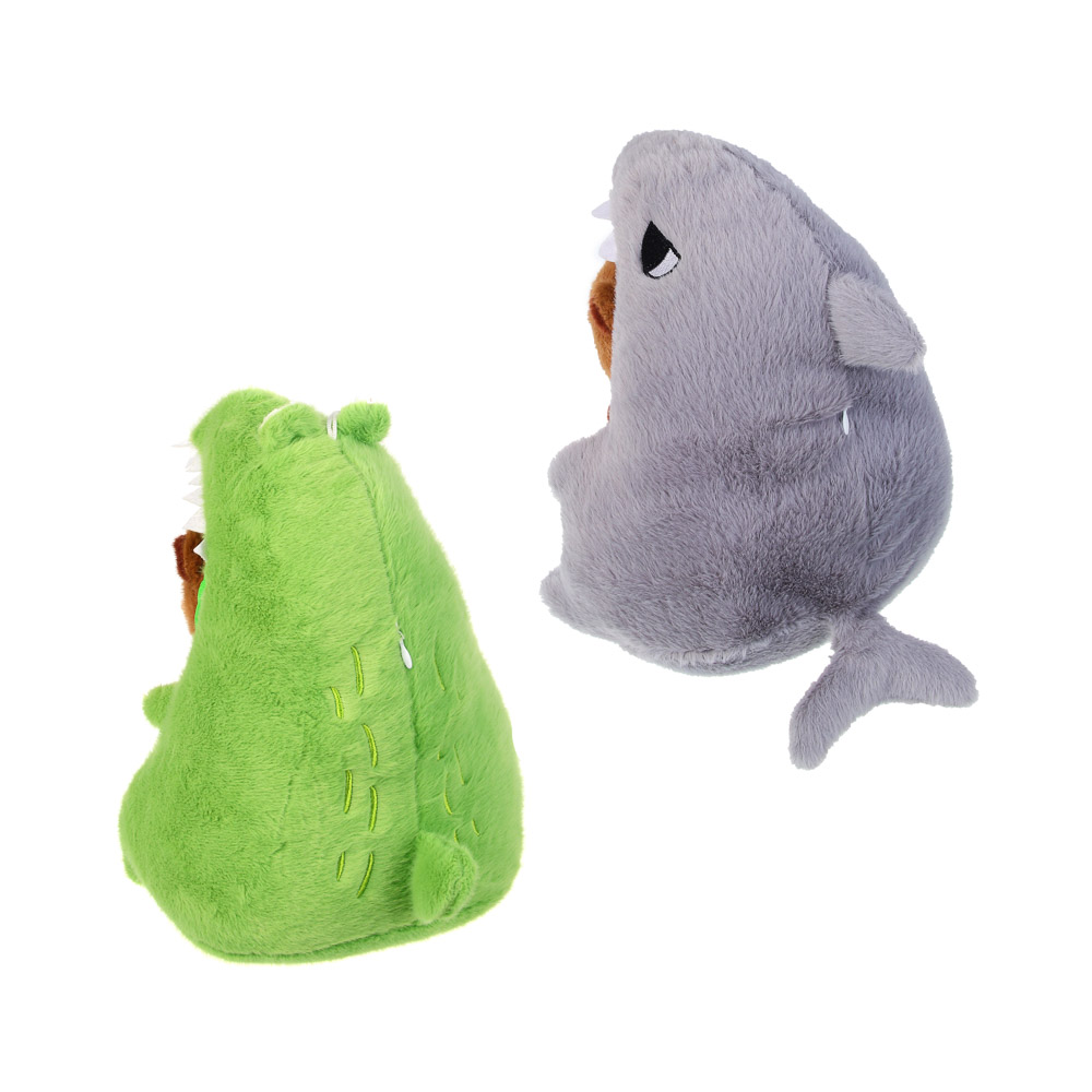 ИГРОЛЕНД Игрушка мягкая "Капибара в акуле", 30 см, полиэстер, арт.№ 264-522