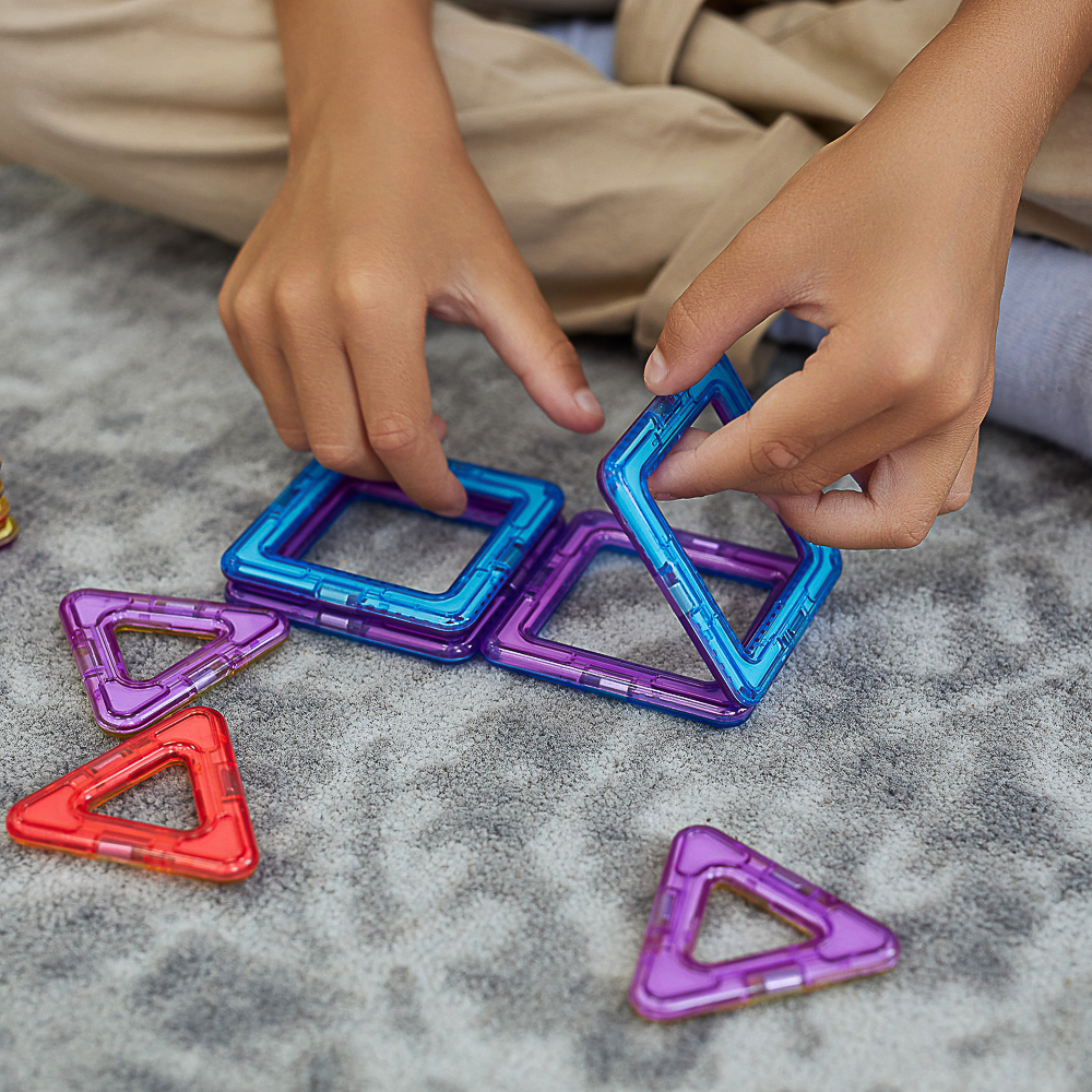 BY Education Конструктор магнитный "Мои первые магниты", 14 деталей, PS ,ABS, 16,5х14,5х6,5см, арт.№ 859-065