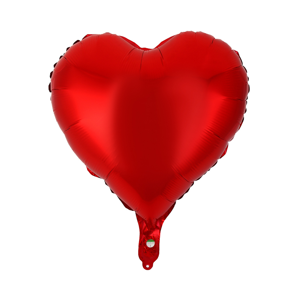 Набор воздушных шаров тм Fntastic "Сердечки" 46 см, 10 шт, фольгированные, 2 вида, арт.№ 518-318