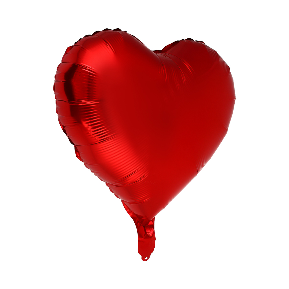 Набор воздушных шаров тм Fntastic "Сердечки" 46 см, 10 шт, фольгированные, 2 вида, арт.№ 518-318