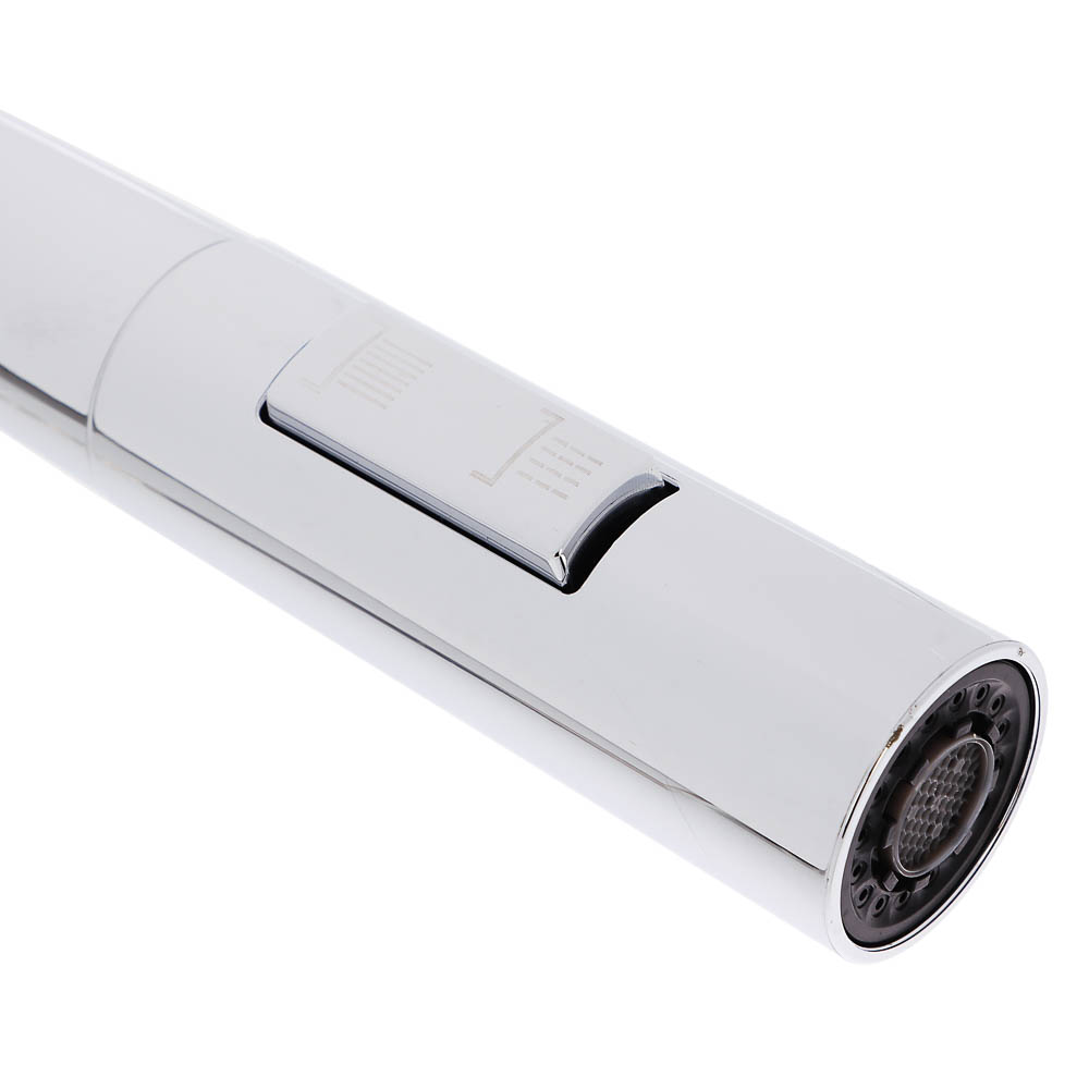 Аэратор для вытяжного смесителя и гибких изливов, 2 режима, пластик, хром, арт.№ 565-156