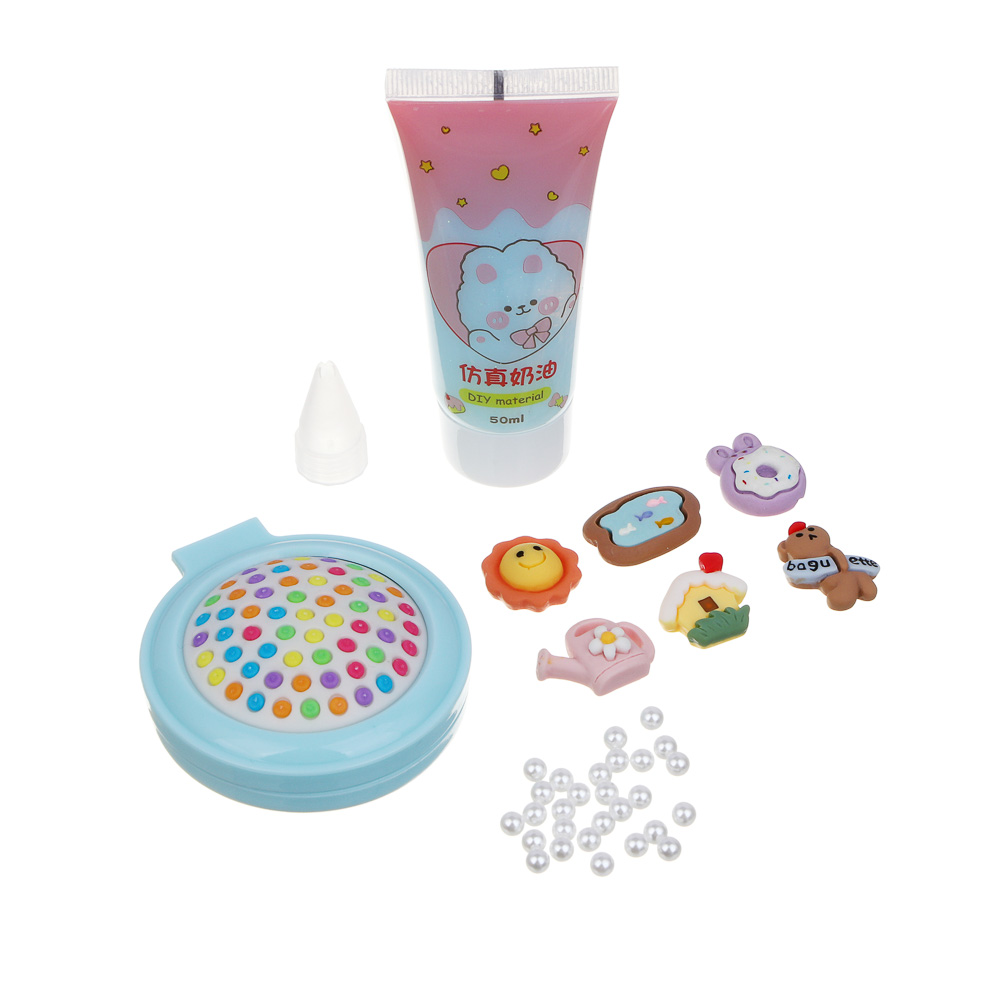 ХОББИХИТ Набор для творчества "Волшебное зеркальце", 7х6 см, PP, PE, полимер (ПВА), 3 дизайна, арт.№ 287-459