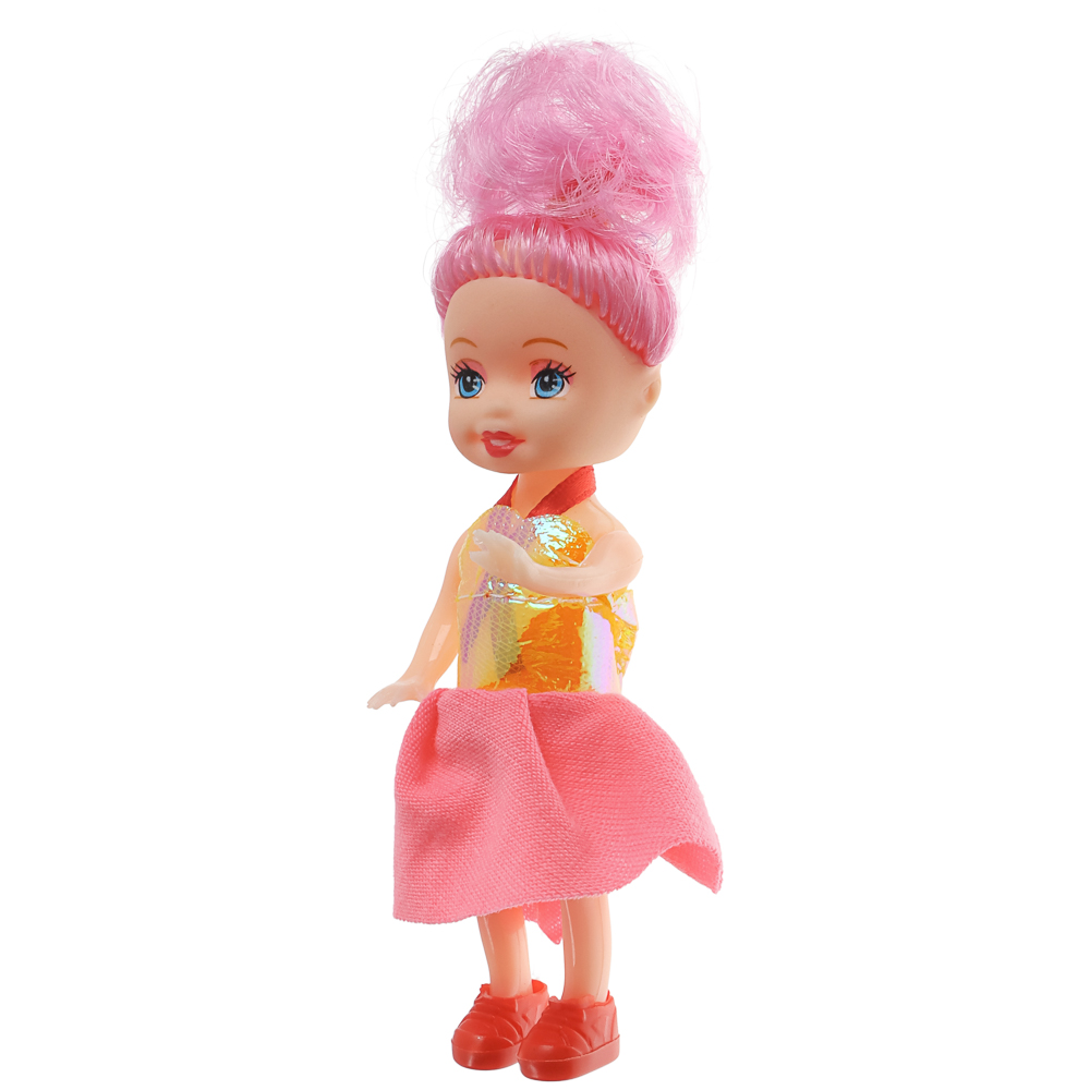 ИГРОЛЕНД Кукла шарнирная 28 см с дочками и акс., PVC, ABS, полиэстер, 23х6х32 см, арт.№ 436-179