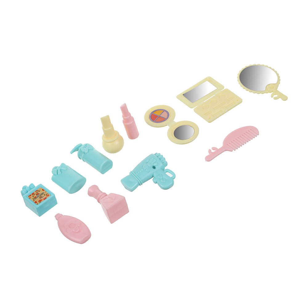 ИГРОЛЕНД Кукла шарнирная 28 см с дочками и акс., PVC, ABS, полиэстер, 23х6х32 см, арт.№ 436-179