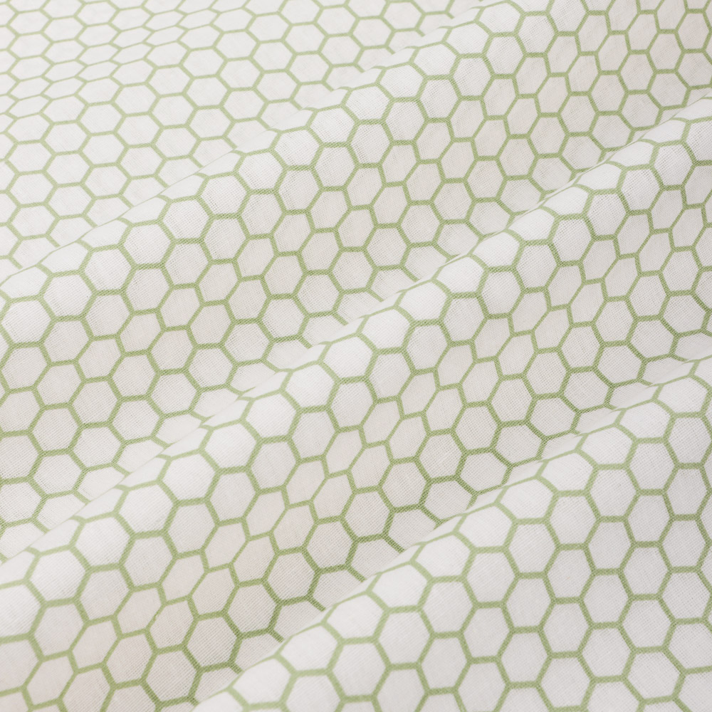 PROVANCE Эвкалипт Простыня на резинке 140х200х20см, 100% хлопок, поплин, зеленый, арт.№ 432-252