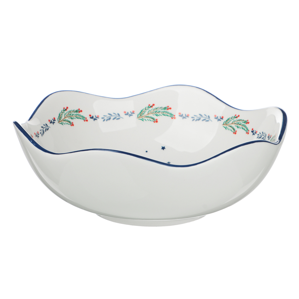 MILLIMI Нордик Салатник, 21,5х7,5см, керамика, арт.№ 820-691