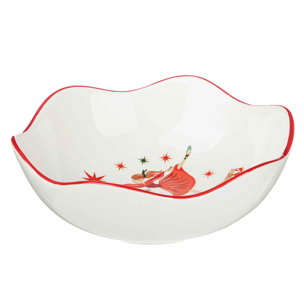 MILLIMI Щелкунчик Салатник, 21,5х7,5см, керамика, арт.№ 820-692