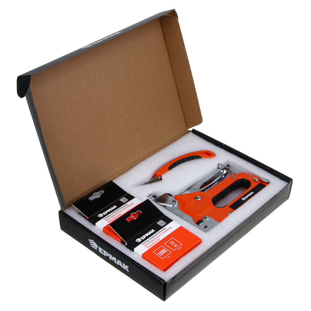 ЕРМАК Набор, степлер + антистеплер + 5000 скоб., арт.№ 648-063