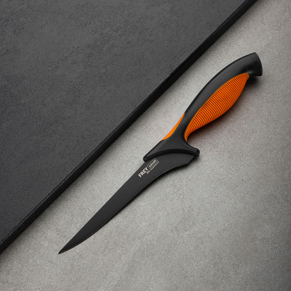 SATOSHI Фрей Нож кухонный разделочный 14,5см, нерж.сталь с антиналипающим покрытием, арт.№ 803-294