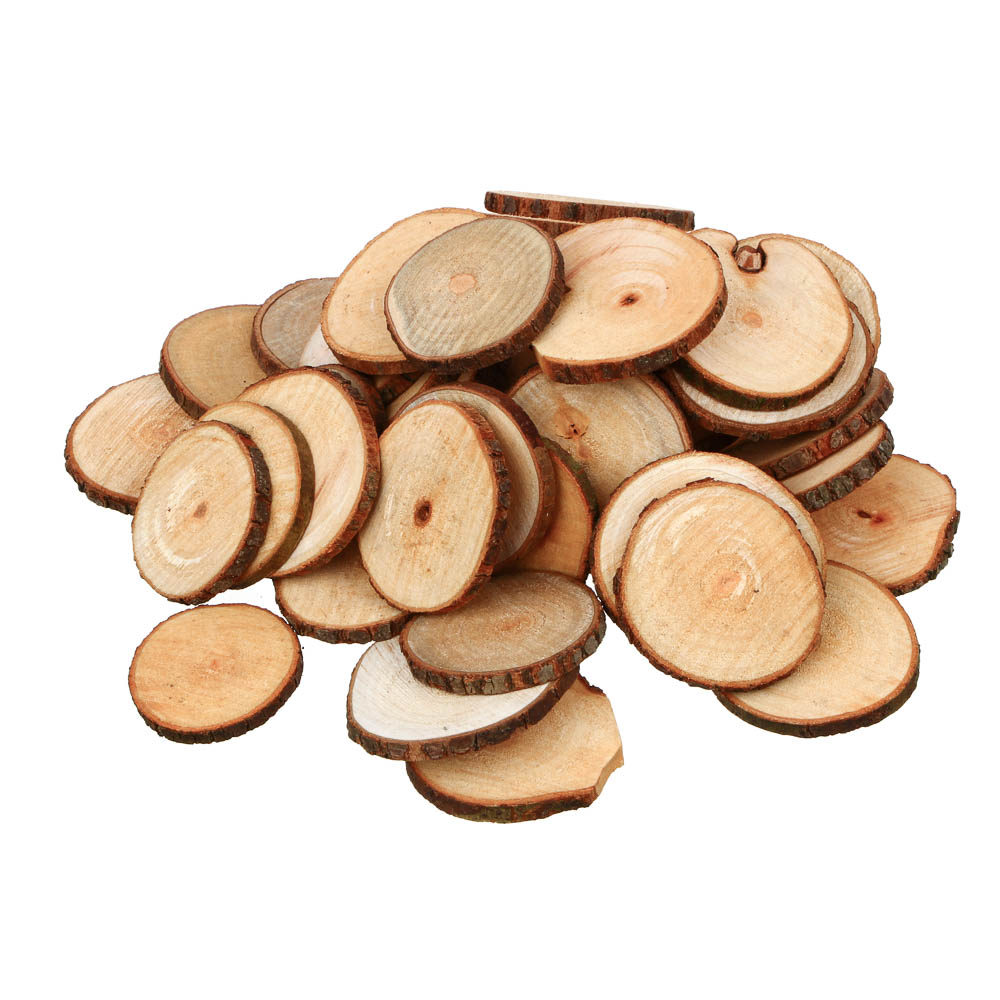 INBLOOM Набор спилов для декора 5-6см, 300 г, арт.№ 153-166