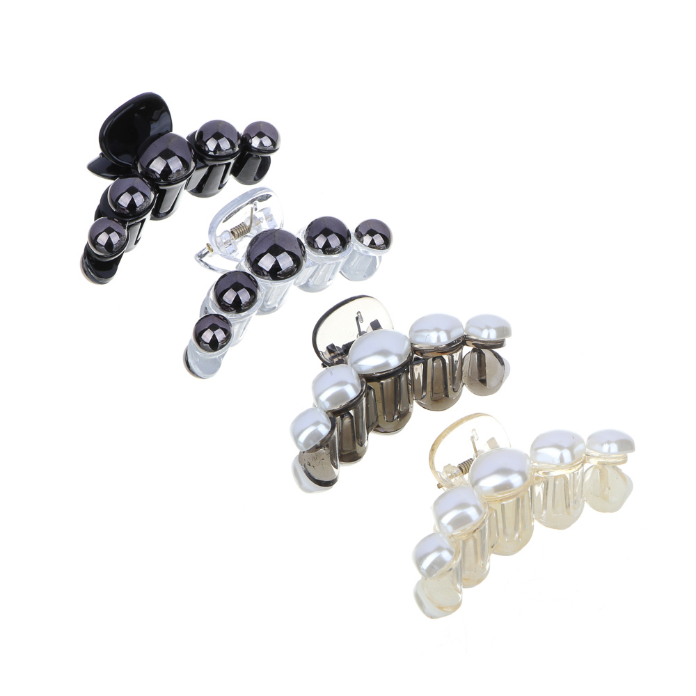 Краб для волос ЮНИLOOK, 7см, пластик, 2 дизайна, ACS-41, арт.№ 321-013