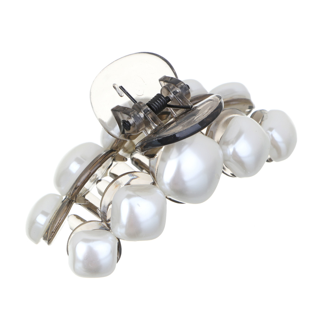 Краб для волос ЮНИLOOK, 7см, пластик, 2 дизайна, ACS-41, арт.№ 321-013