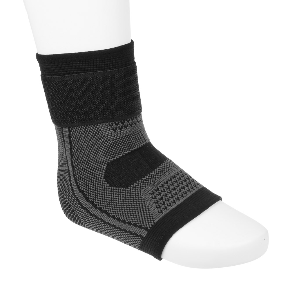 SILAPRO Max Суппорт на голеностоп, 10.5х25см, полиэфирное волокно 50%, полиэстер 35%, латекс 15%, арт.№ 138-033