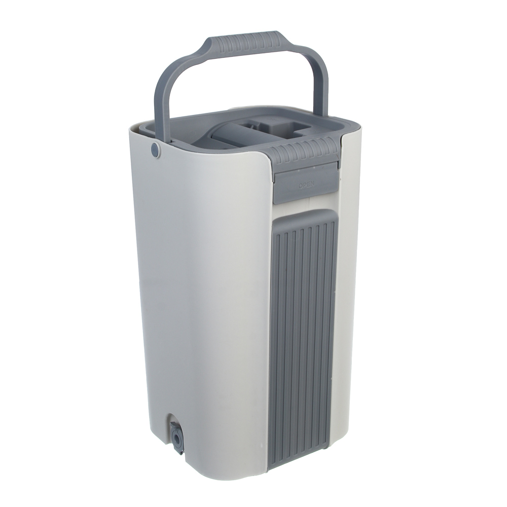 Набор для уборки с отжимом и смен.насадк. тм VETTA, 32х124см, доп.насад., ведро 12л, пласт., металл, арт.№ 407-095