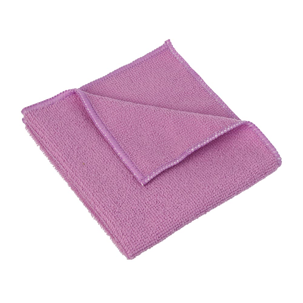 Набор салфеток из микрофибры тм VETTA Ботаника, 30х30 см, 200г/кв.м, полиэстер, 3 цвета, 6 шт, арт.№ 448-361