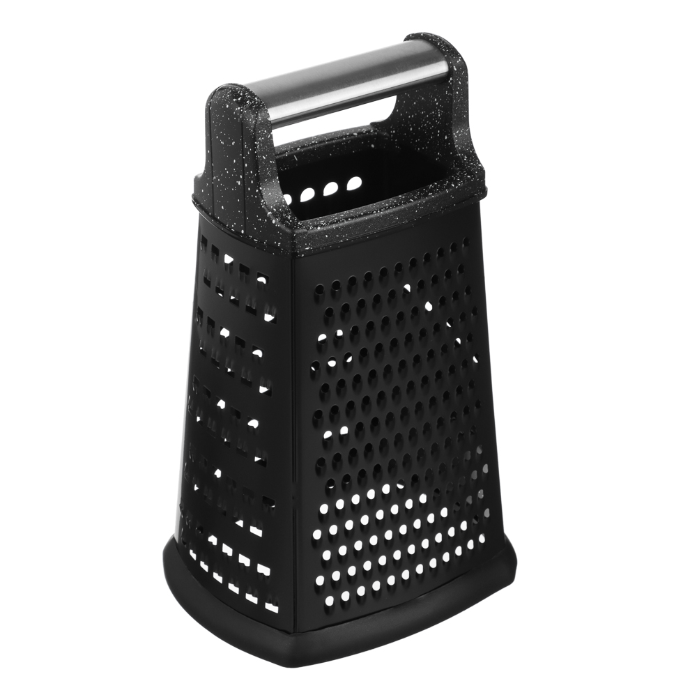 Терка 4-х сторонняя с антиналипающим покрытием тм SATOSHI 23см, нерж.сталь, арт.№ 885-145