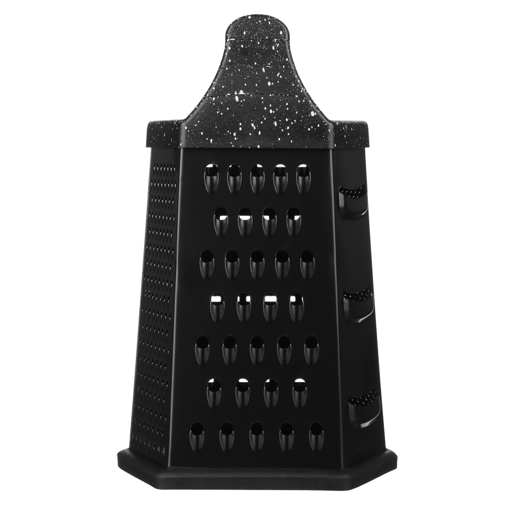 Терка 6-и сторонняя с антиналипающим покрытием тм SATOSHI 23см, нерж.сталь, арт.№ 885-146